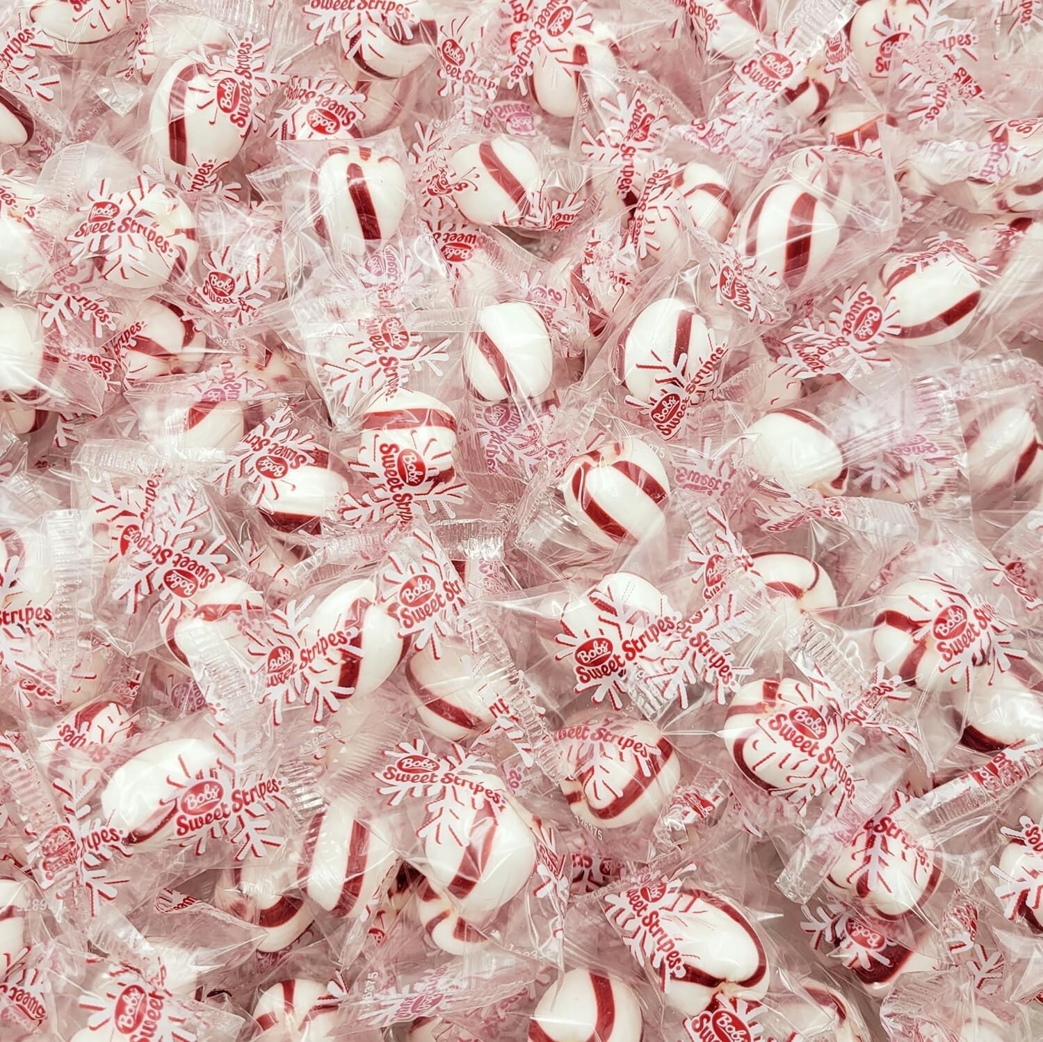 Bob's Sweet Stripes, Individually Wrapped, Soft Peppermint Bulk Candy (4 Pounds) gallery