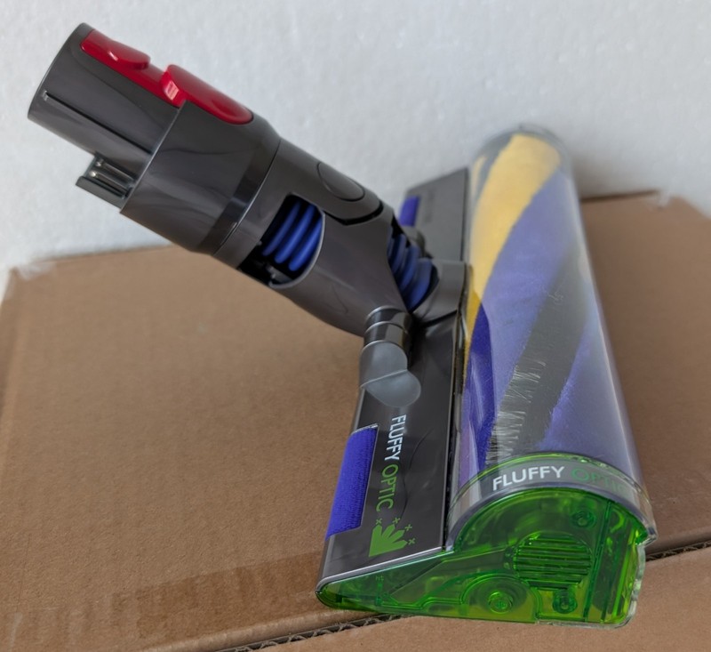 OEM Dyson Gen5 Laser Fluffy Cleaner Brush Head Outsize SV24 Detect SV23 New grey gallery