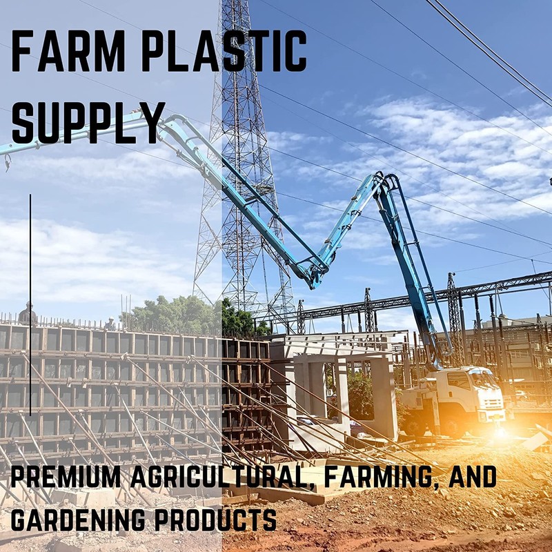 Farm Plastic Supply - Clear Plastic Sheeting - 1.5 Mil (8'4" x 200') gallery