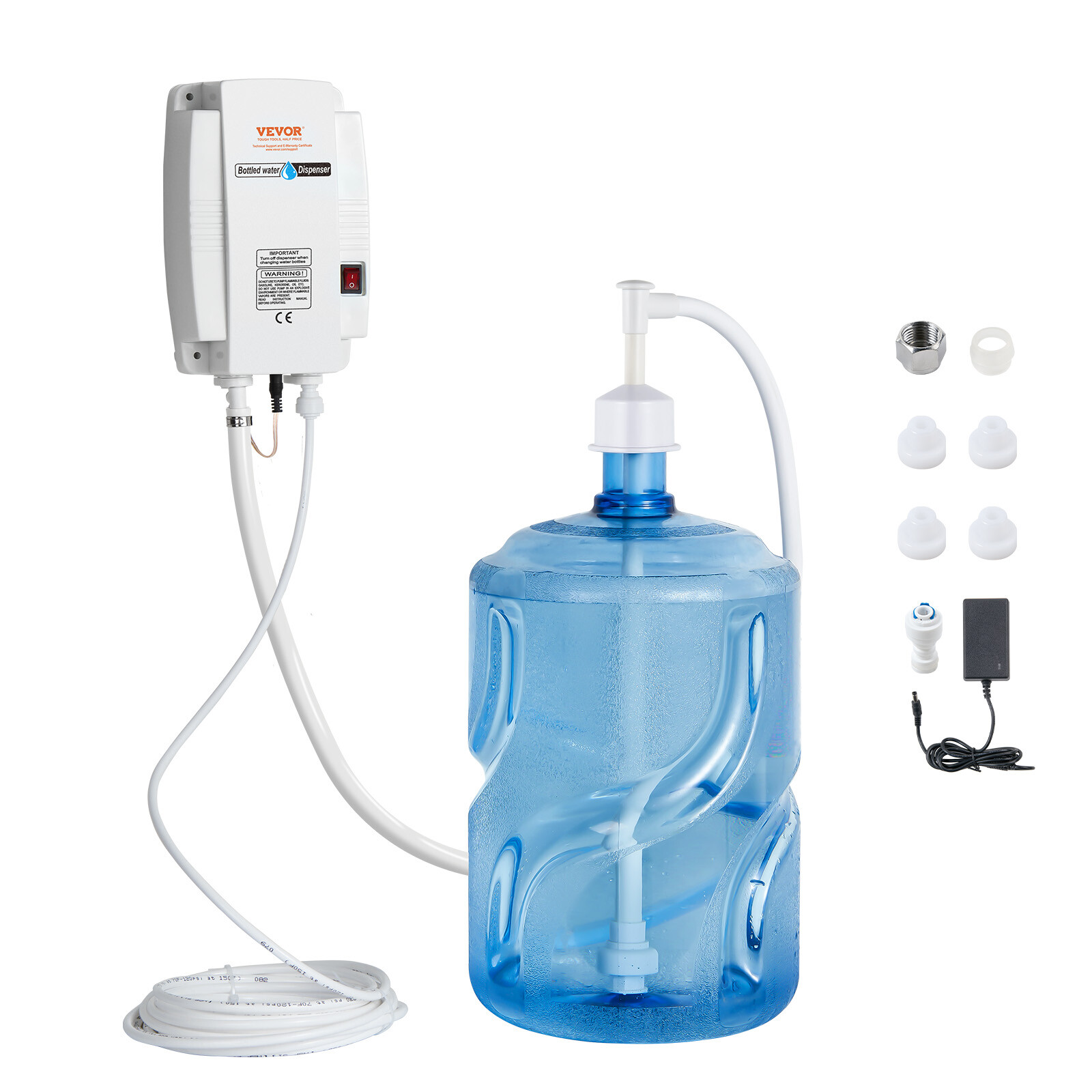 VEVER AC Bottled Water Dispensing Pump System Dispenser Replace Bunn Flojet 110V gallery