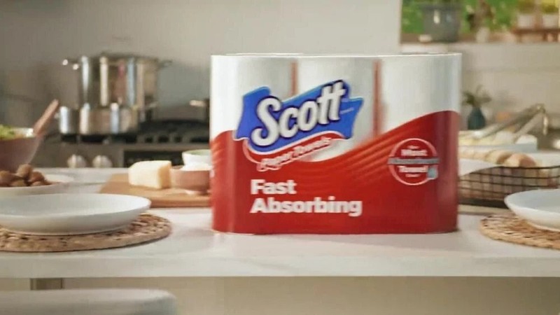 NEW Scott Paper Towels Bulk 24 Regular Rolls 12 Double Rolls White gallery