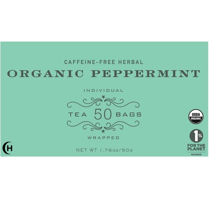 50 Count Organic Peppermint Tea - Caffeine-Free, Great for Afternoon Relaxation gallery