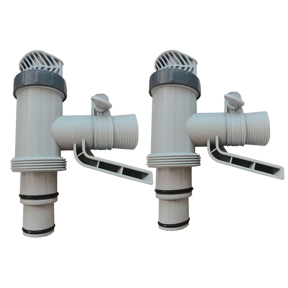 2X1.25"& 1.5" Swimming Pool Pipe w/ Plunger Valve for Above Ground Pool Fittings gallery