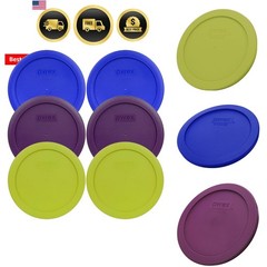 Food Storage Lids 6 Pack Plastic Replacement Lids for 4-Cup Containers