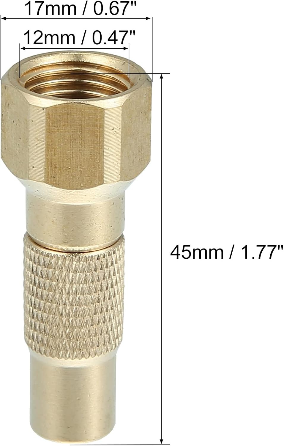 Screw-on Car Tire Air Chuck Adapter for Inflator Compressor Pump Connector gallery