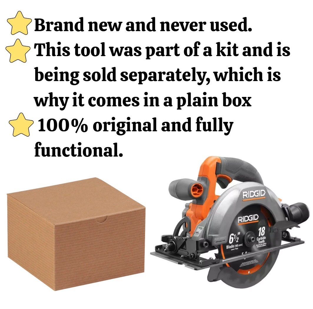 Ridgid 18V SubCompact Brushless Cordless 6-1/2 in. Circular Saw (Tool Only) gallery