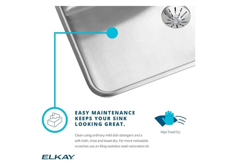 Elkay Lustertone 14-1/2" Undermount Single Basin Stainless Steel Kitchen Sink gallery