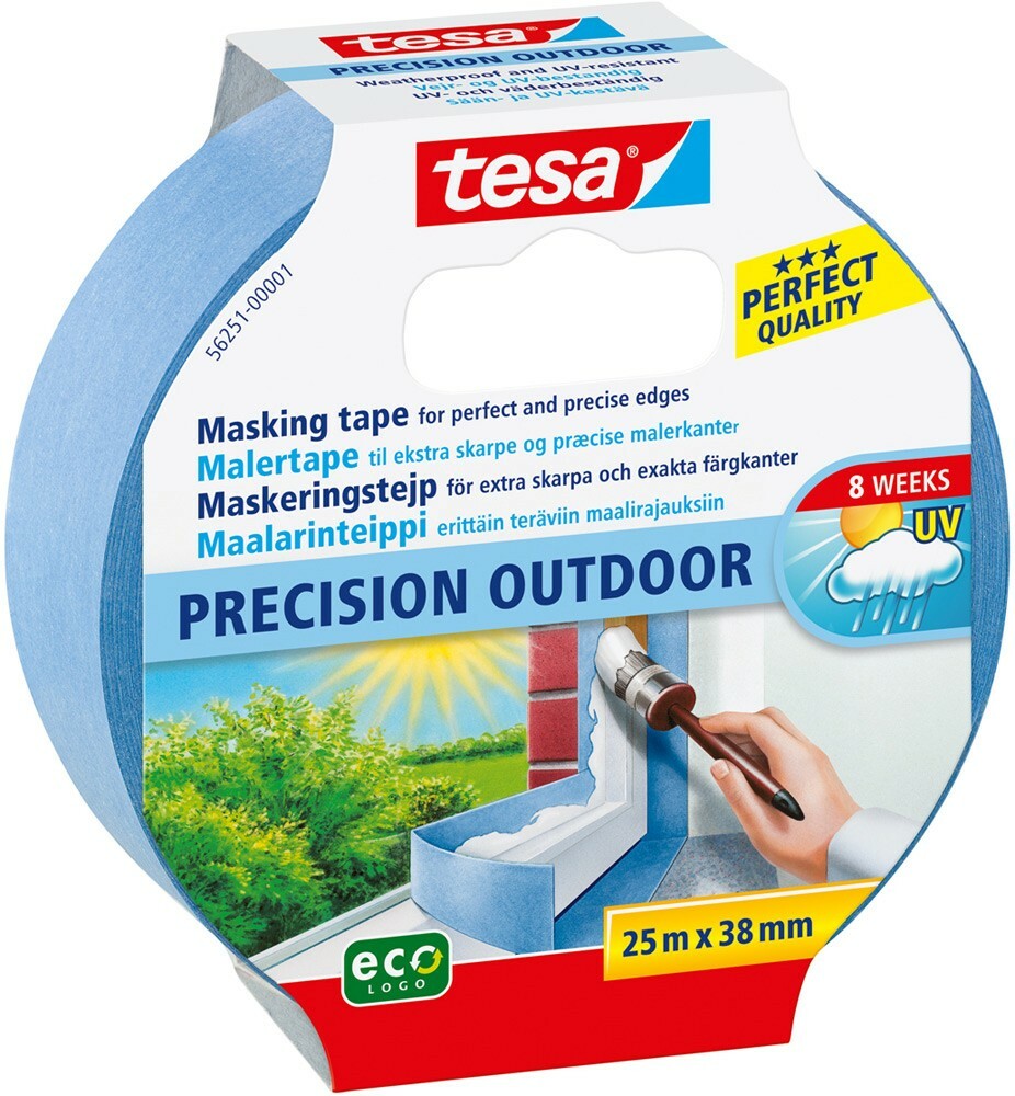 Outdoor Masking Tape Tesa Precision 8 weeks UV resistant extreme Weather gallery