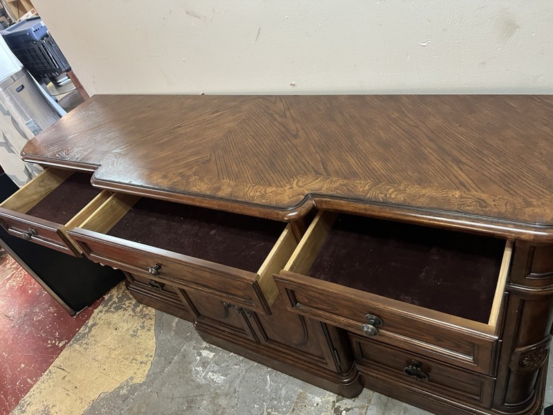 Server Buffett Cabinet Dining Buffet Sever Solid Wood gallery