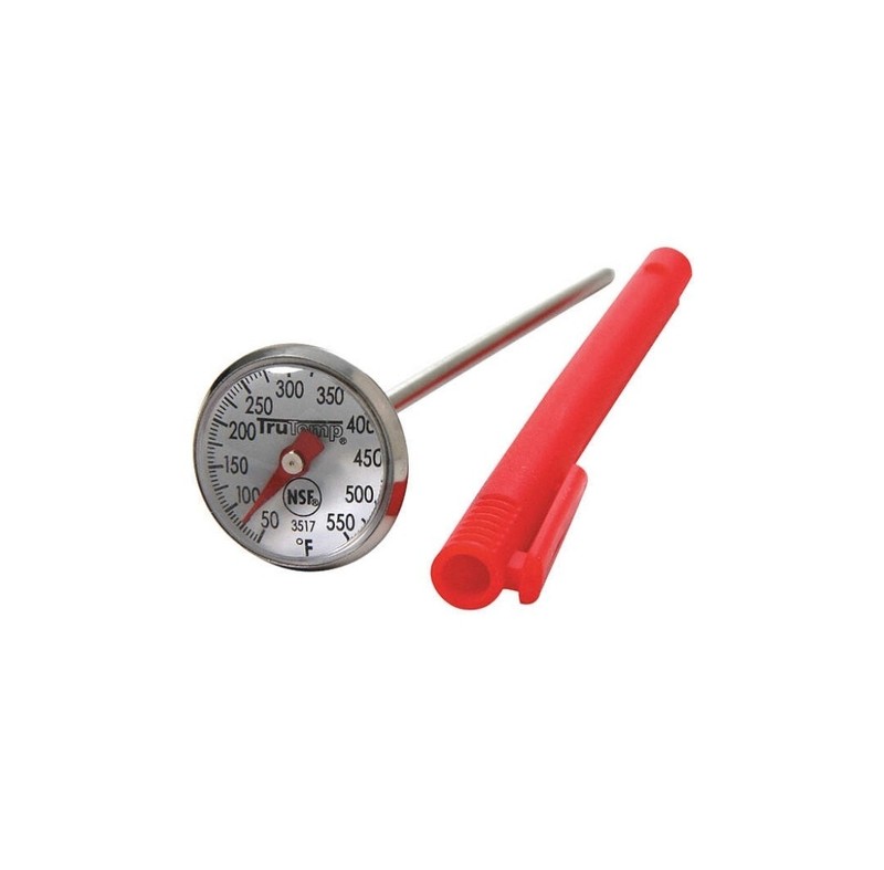TAYLOR 3517 Pocket Test Chef Thermometer 50° F to 550° F Lot Of 2 gallery