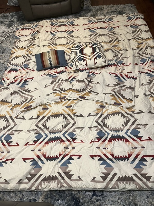 Pendleton Queen Comforter Set 2 Shams 2 Pillows 100% cotton, gallery