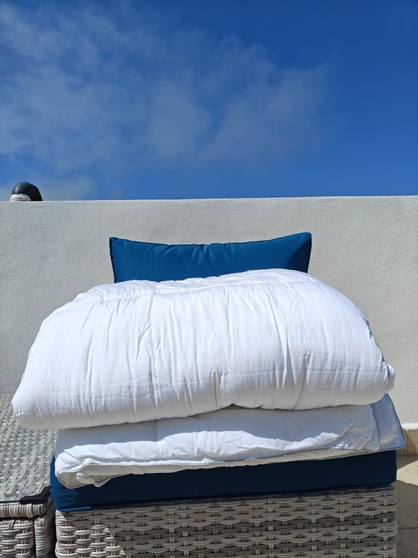 OliveCrate Soft Bamboo Comforter – Hypoallergenic, Cooling, All Season [KING] gallery