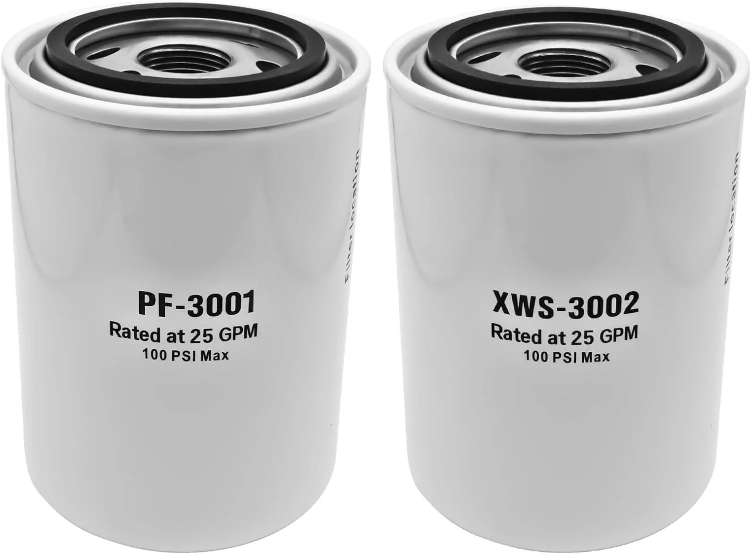 1 pc XWS-3002 & 1 pc PF-3001 Water Separator Fuel Filter Replacement Compatible gallery