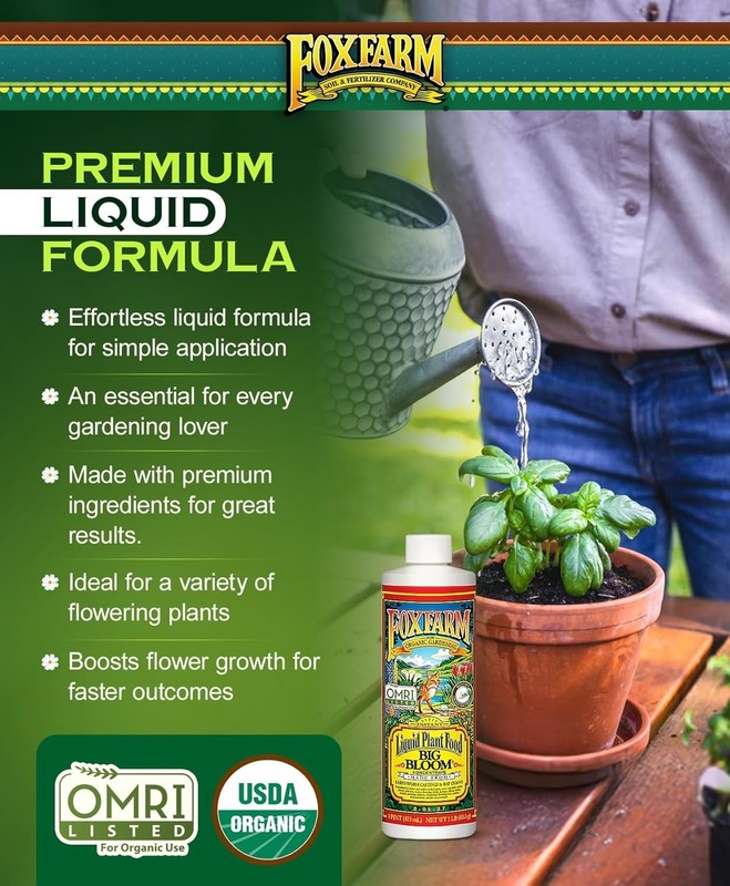Maximize Yields with Liquid Nutrient Trio: Big Bloom, Grow & Tiger Bloom - 48oz gallery