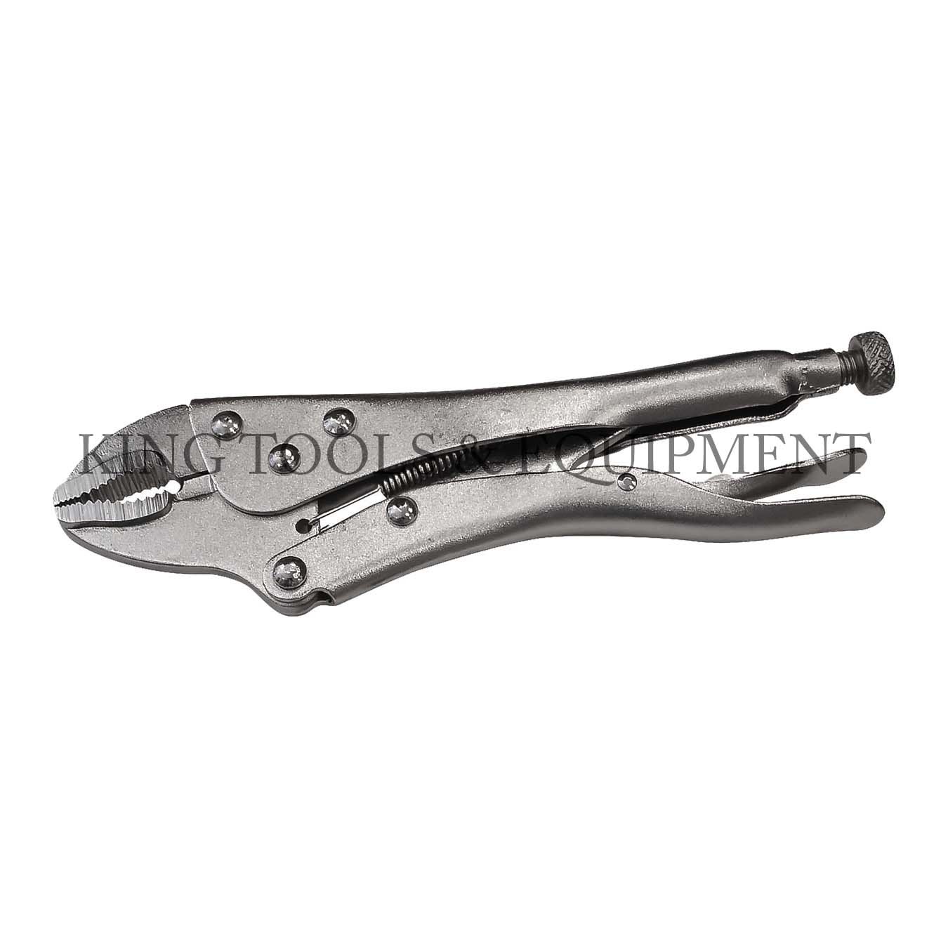 New KING 14" Curved Jaw Locking Pliers, Heavy Duty Steel Clamp gallery