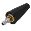Pressure Washer Turbo Spray Nozzle 1/4" Quick Connect 2500PSI Aluminum Rotary gallery