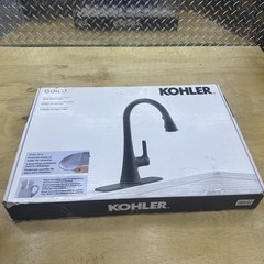 Kohler R33912-BL Guild Pull-down Kitchen Sink Faucet Matte Black