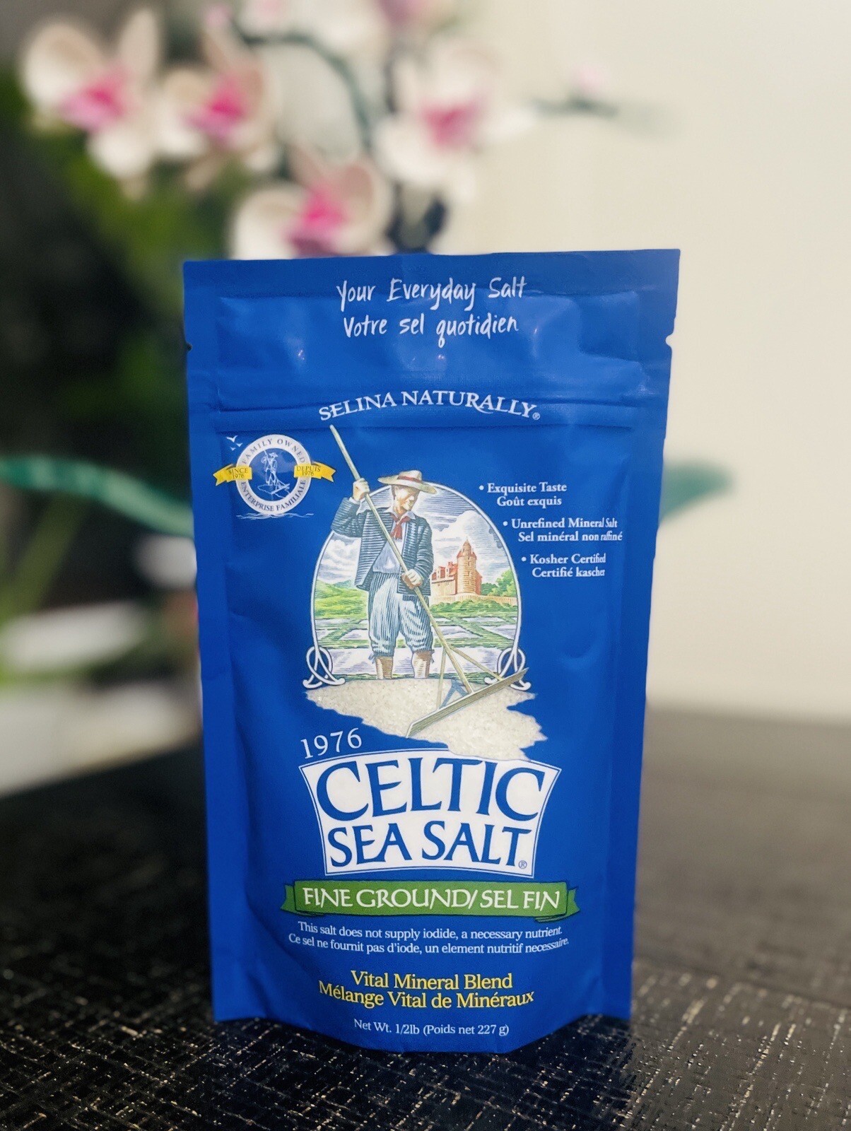 CELTIC SEA SALT Fine Ground 1/2 LB Bag! Gluten Free, Kosher Certified gallery