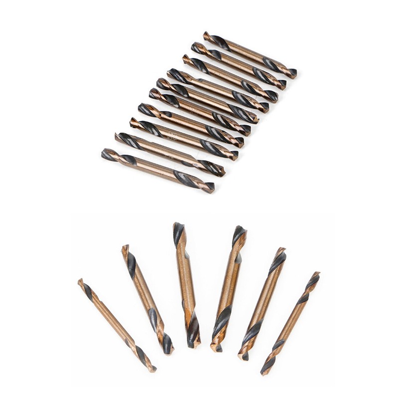 HSS Double-Ended Twist Drill Bits 3mm-5.2mm For Stainless Steel & Hard Materials gallery