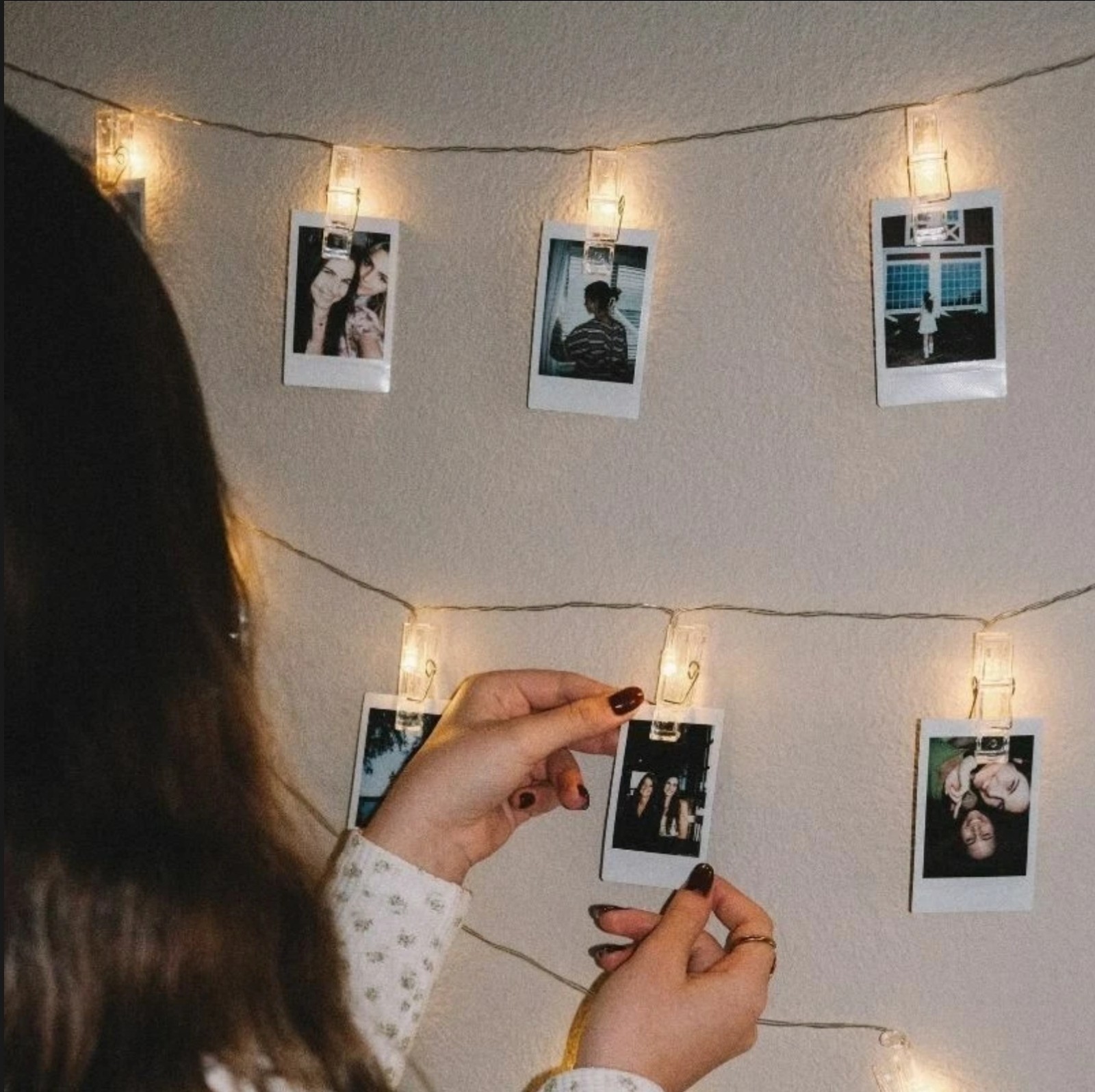 Photo Clip String Lights 4 pack- 10 Lights - 4.92 FT - Lasts Up To 120 Hours NEW gallery