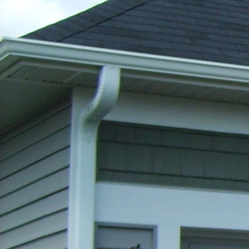 2x3 or 3x4 Aluminum Rectangular flat bottom Gutter Drop Outlet(s) gallery