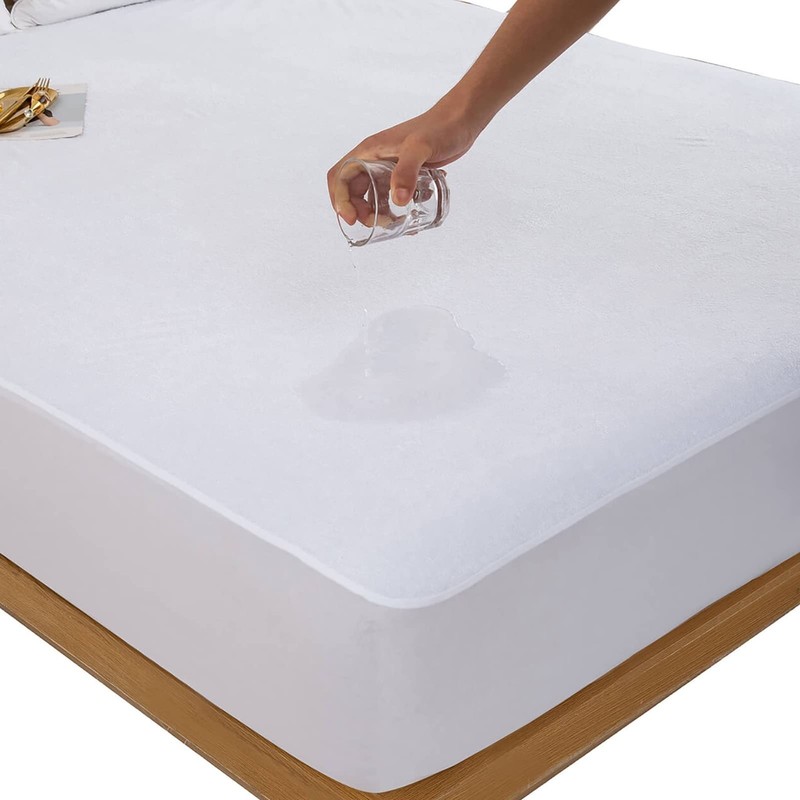 Waterproof RV Bunk Mattress Protector for 30 x 75 Narrow Twin Bed or Camper M... gallery