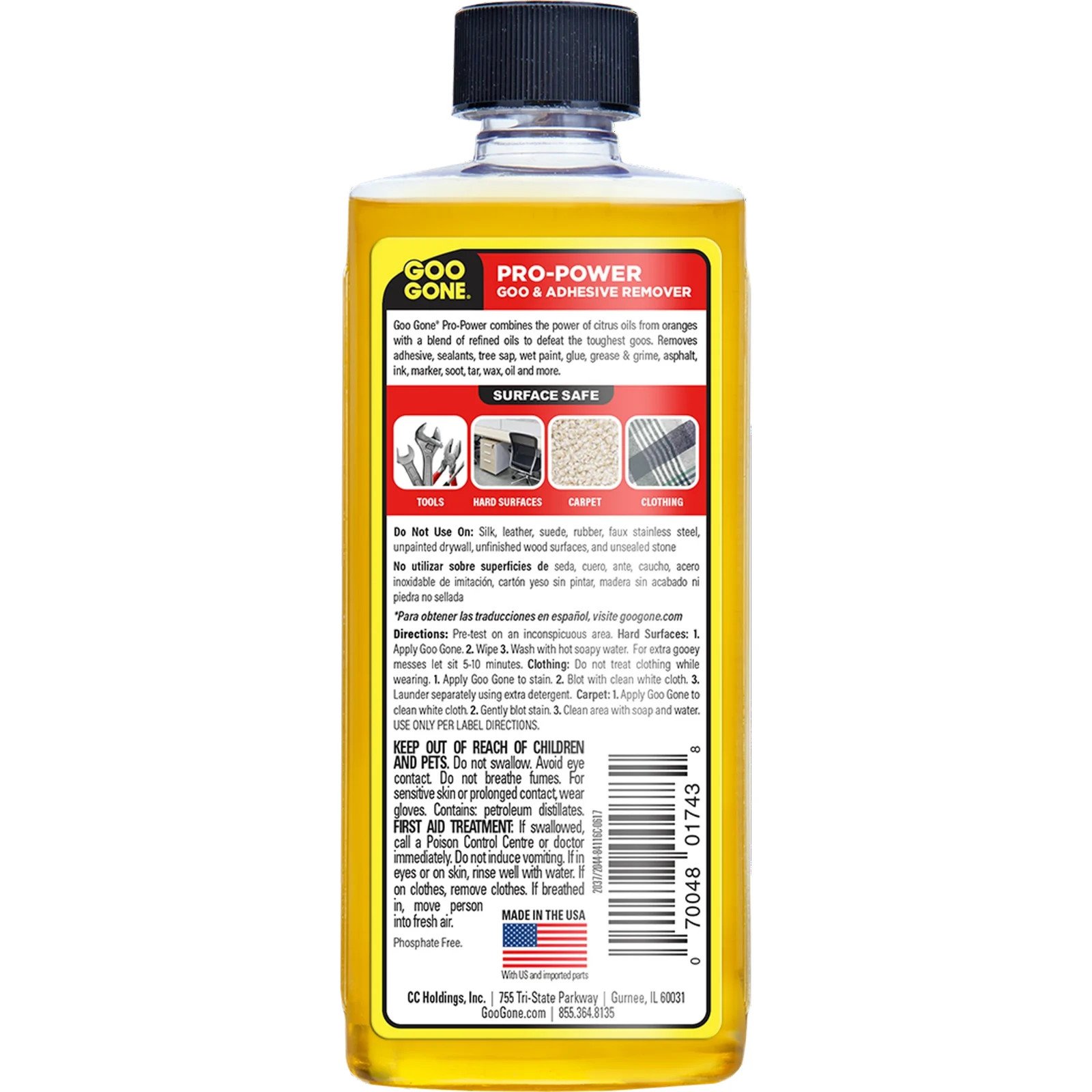 Goo Gone Pro-Power Goo & Adhesive Remover - 8 fl oz gallery
