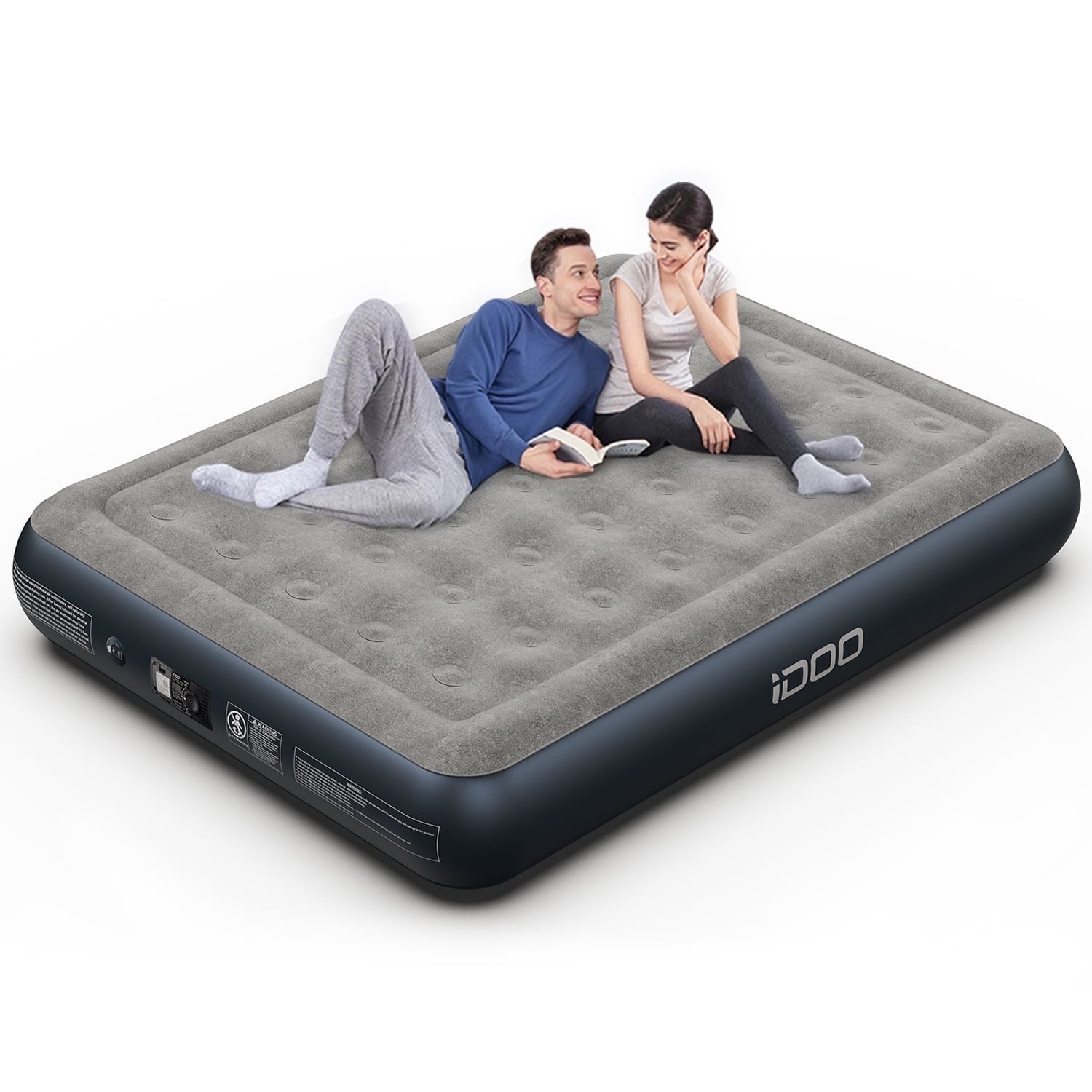 Air Mattress Inflatable Airbed with Built-in Pump for Guest Home Camping Travel gallery