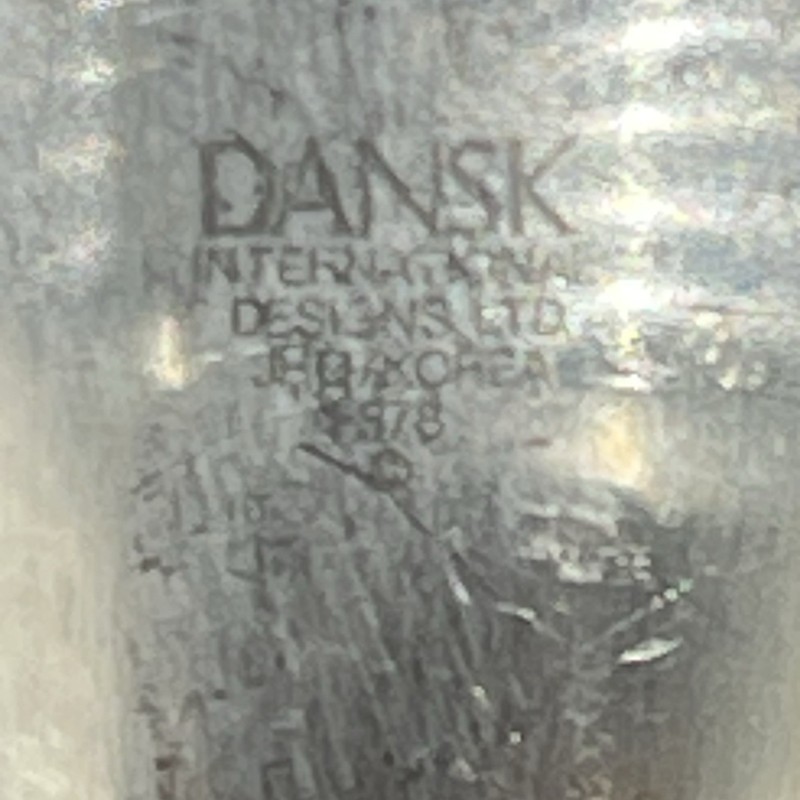Dansk PARALLEL DIAMOND Stainless Flatware KOREA Fork Spoon Knife YOU CHOOSE gallery