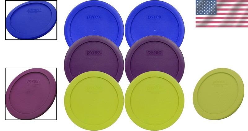 Food Storage Lids 6 Pack Plastic Replacement Lids for 4-Cup Containers gallery