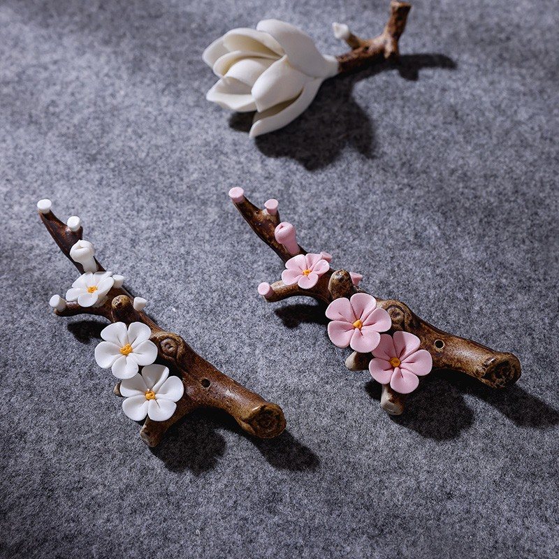 1Pc Ceramics Handmade Pen Holder Paperweight Calligraphy Ornament Incense Holder gallery