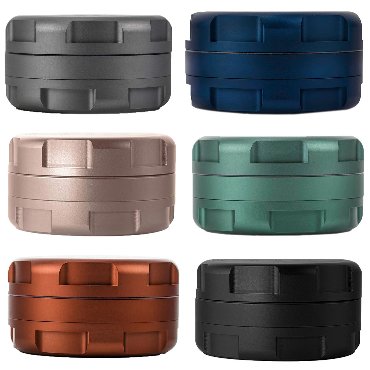 GRAV 3 Piece Grinder - (MULTIPLE COLORS) *SHIPS ASAP* gallery