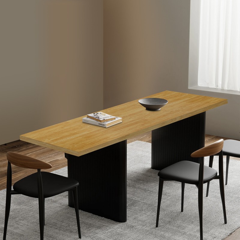 70in Tabletop Rectangular Countertop Plywood Countertop Wood Color for Kitchens gallery