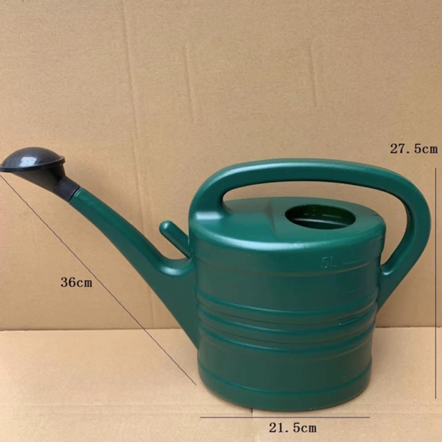 1pcs 5L Plastic Watering Can Lightweight Indoor Outdoor Garden Tool - NEW gallery