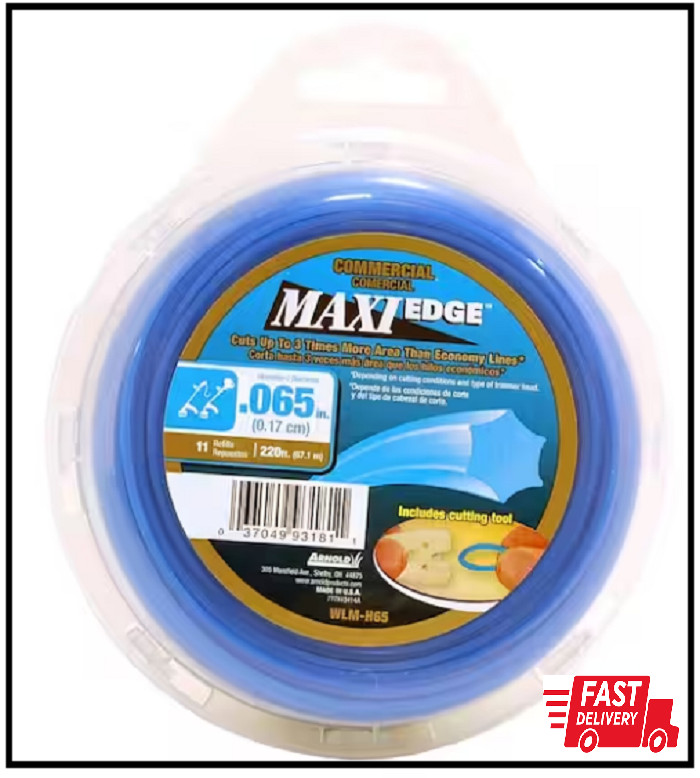 Commercial Maxi-Edge 220 Ft. 0.065 In. Universal 6 Point Star Trimmer Line gallery