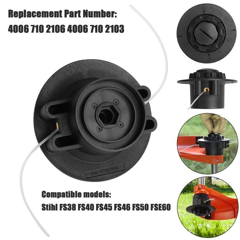 1PC Replace Trimmer Head For C5-2 FS38 FS45 FS46 FS45C 5-2 FSE60 4006 710 2106 gallery