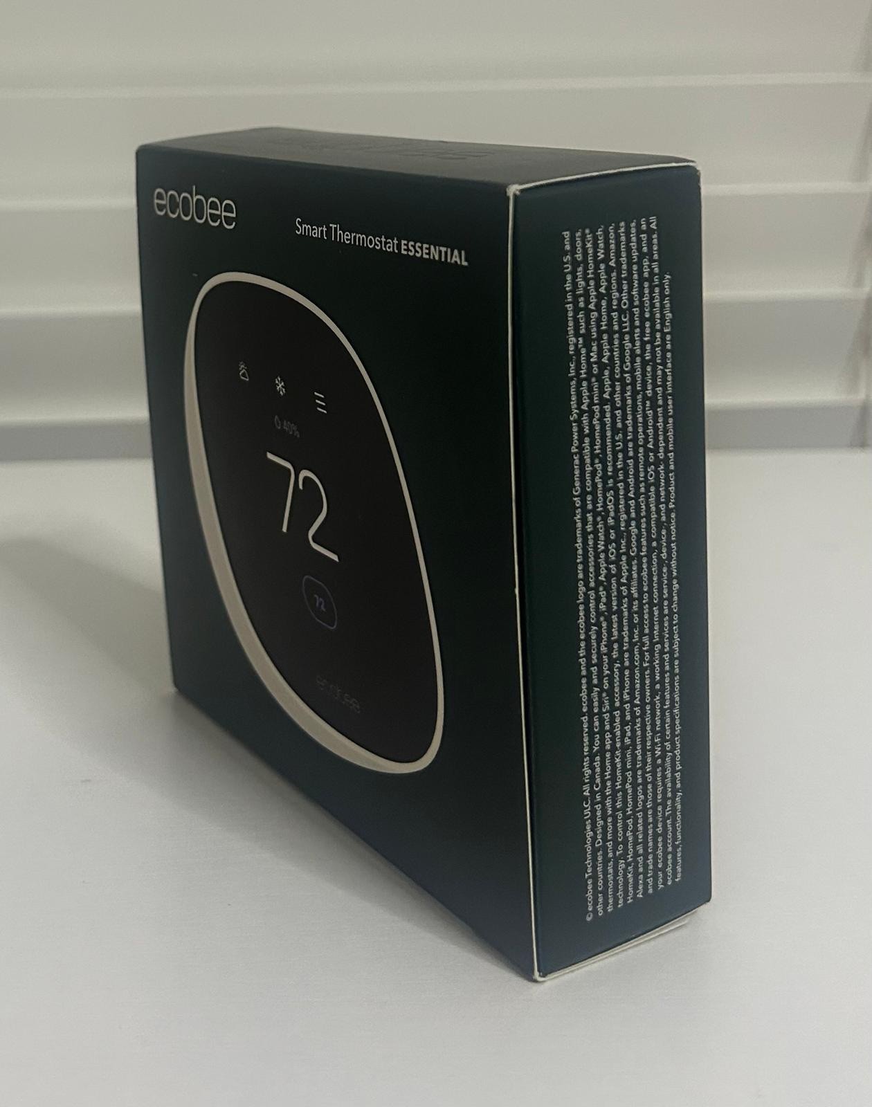 New Ecobee Smart Thermostat Essential Wi-Fi Thermostat (FREE SHIPPING) gallery