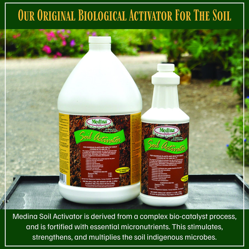 Liquid Soil Activator Promotes Root Growth Balances Soil 128 fl oz by Medina gallery