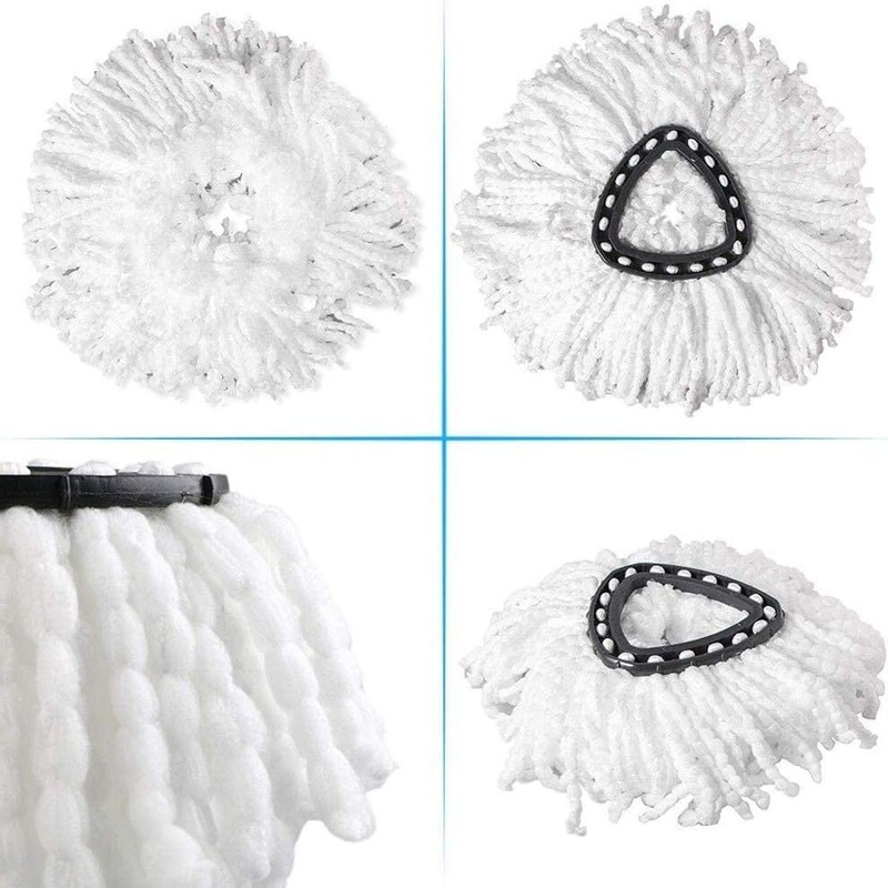 1-12 Pcs Replacement Microfiber Mop HEAD For O-Cedar Spin Mop Refills Easy Clean gallery