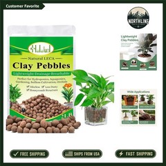 Versatile 2 LB Expanded Clay Pebbles – Excellent Aeration & Drainage for Plants