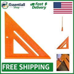 8-Inch Speedlite Square – Lightweight Composite Layout Tool for Precision Crafts