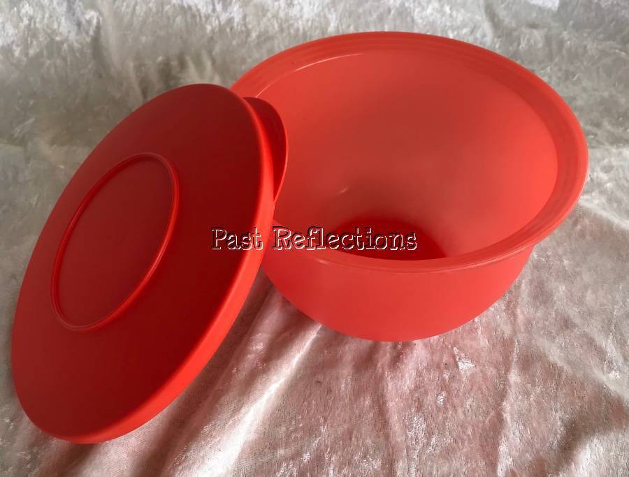 TUPPERWARE ALFRESCO IMPRESSIONS 1.3L BOWL BURNT ORANGE gallery
