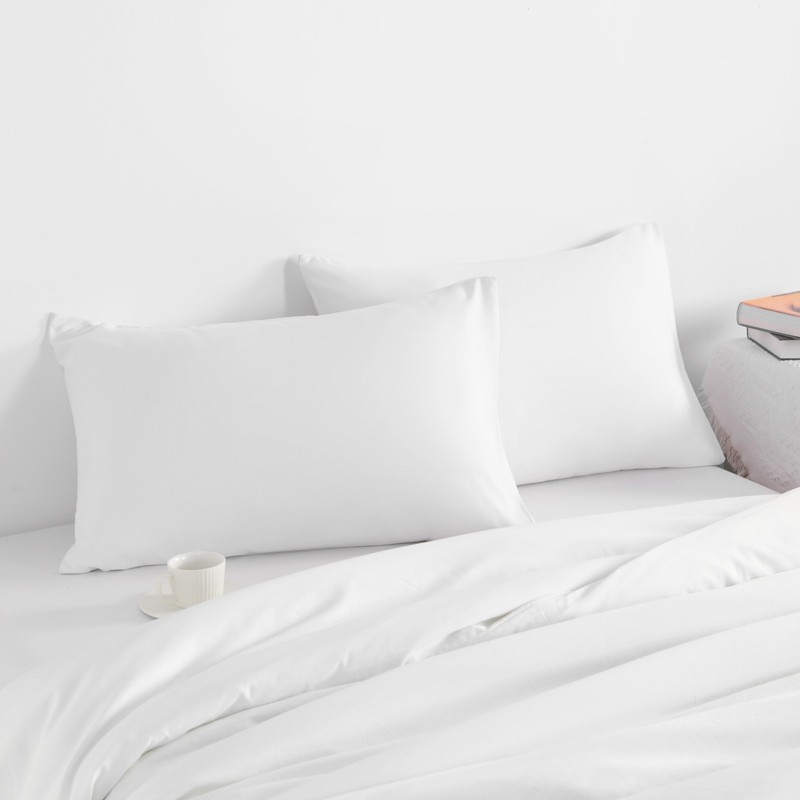 2 Pieces Soft Brushed Microfiber Pillowcases Set, All Size and Colors, Cozy gallery