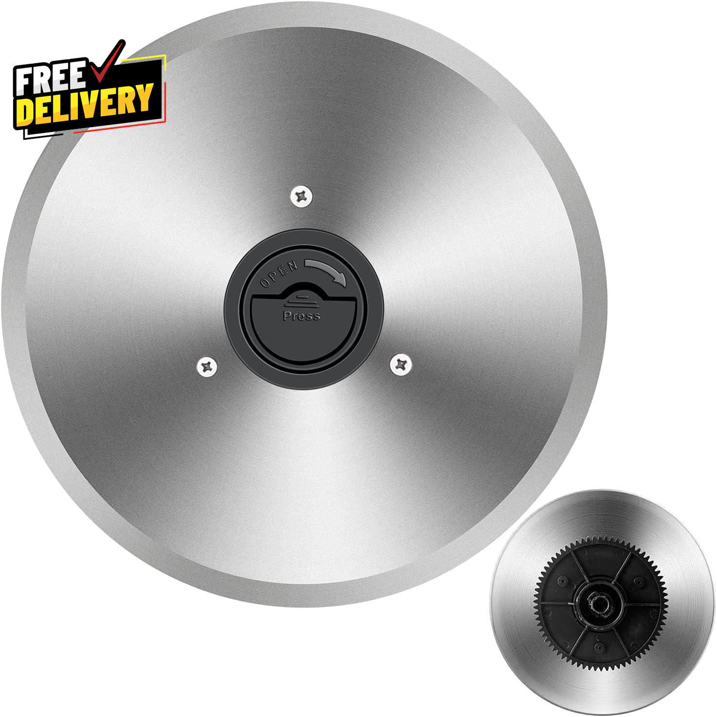 7.5 Inch Meat Slicer Blade Stainless Steel Smooth Non-Serrated Replacement gallery