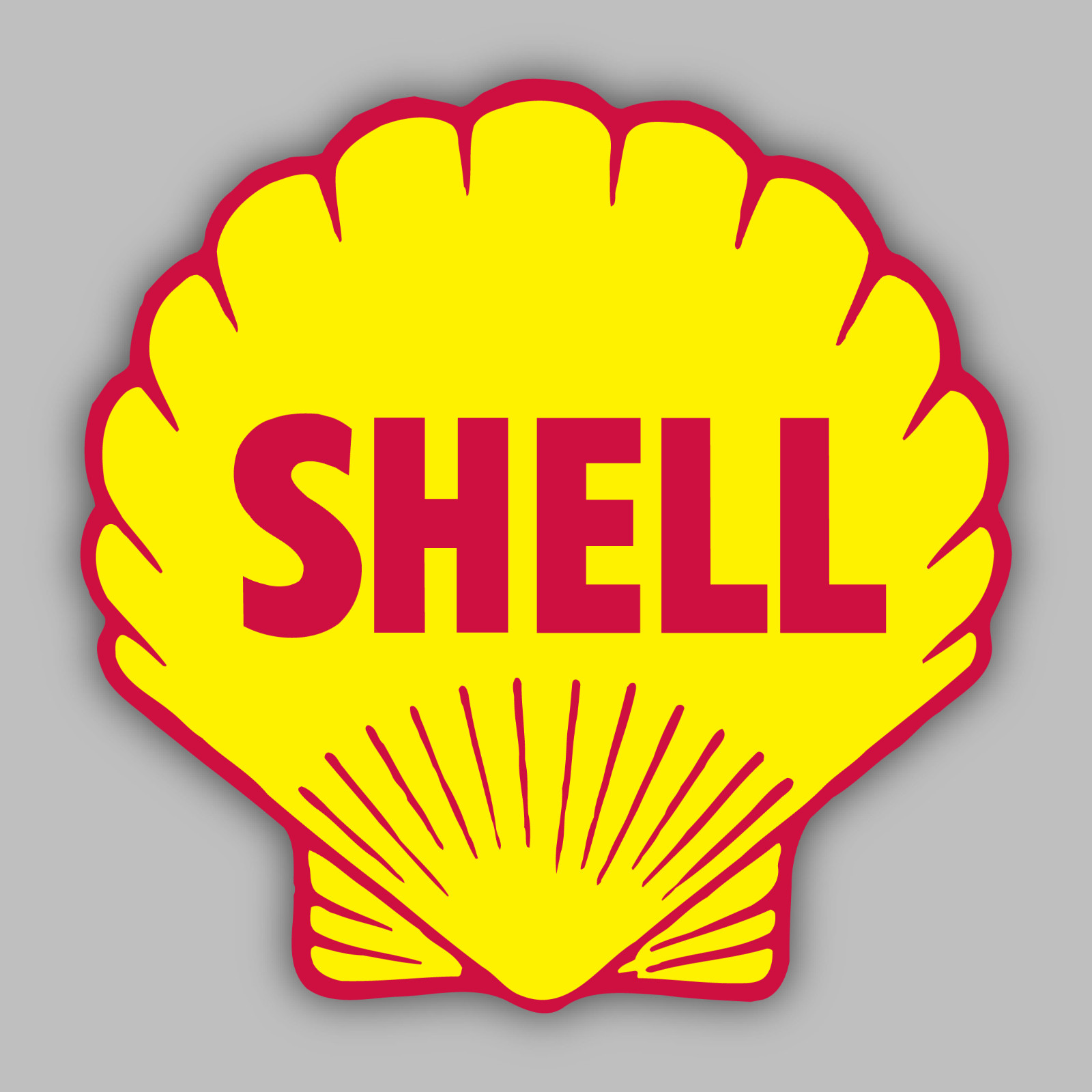 Shell Oil Vinyl Sticker/Decal - Racing - Gasoline -Vintage - Classic - Hot Rod gallery