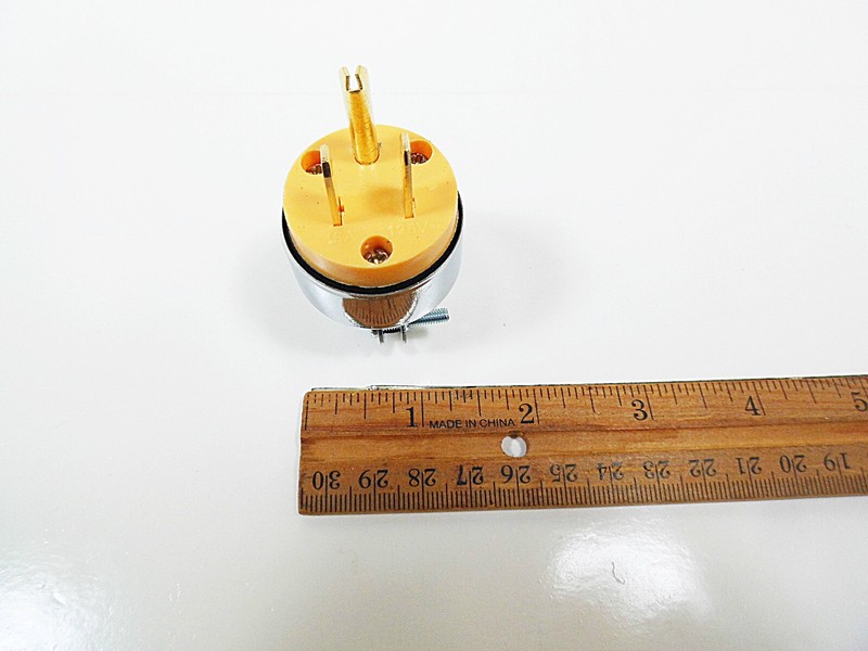 Extension Cord Replacement Plugs Plug Male or Female Repair End 15 Amp 125 Volt gallery