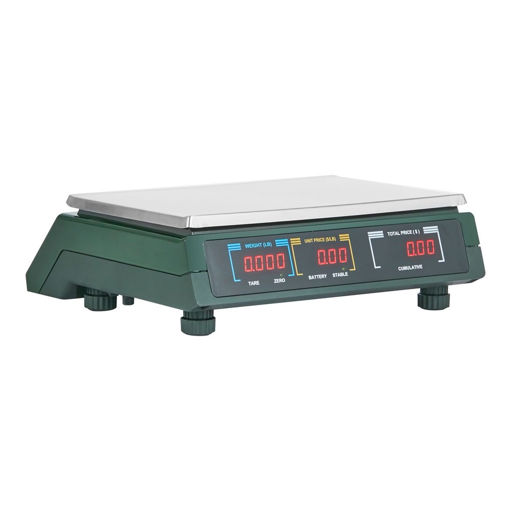 Electronic Price Computing Scale, 66 LB Digital Deli Weight Scales, LED Digital