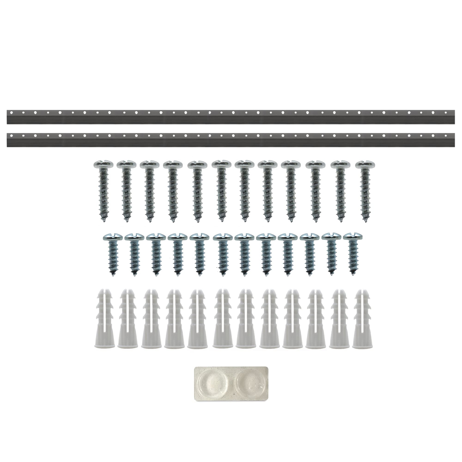 45-Inch French Cleats Hanging Hardware Z Clips 225 lbs Anchors Screws Bumpers gallery