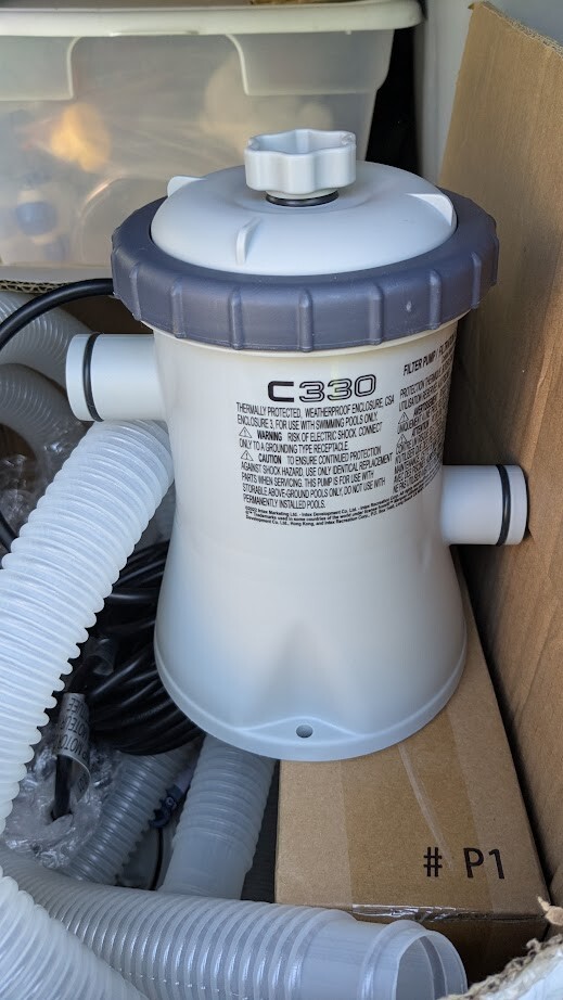 Intex C330 Krystal Clear Filter Pool Pump - Above Ground - New Unused Condition gallery