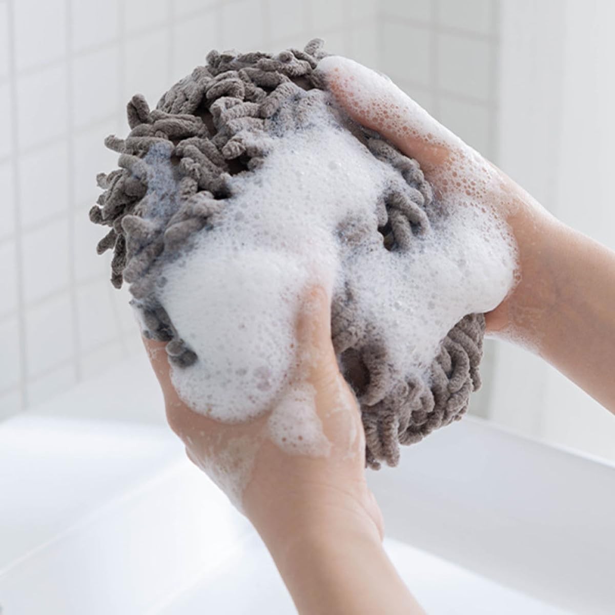 1pcs Random Hanging Chenille Absorbent Hand Towel Balls gallery